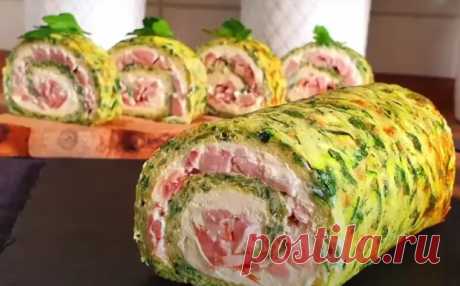 Рулет из кабачков. Вкусный, полезный и очень простой рецепт - Совет по дому - 27 июня - Медиаплатформа МирТесен