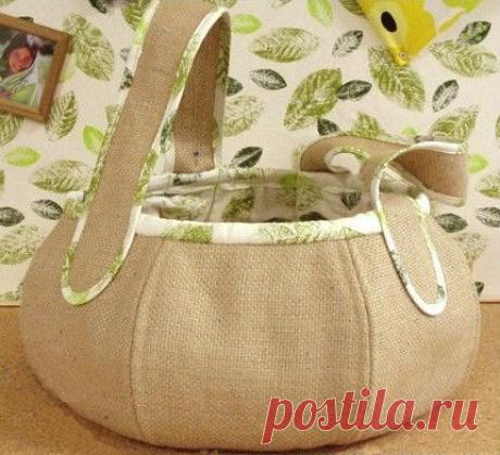 КОРЗИНКИ ДЛЯ РУКОДЕЛИЯ ИЗ ТКАНИ..