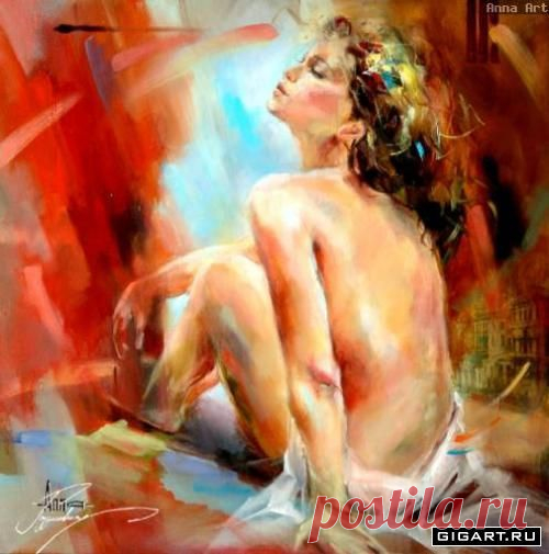 Художница Анна Разумовская...* - 76 фото. Фотографии Валерий Семкив.