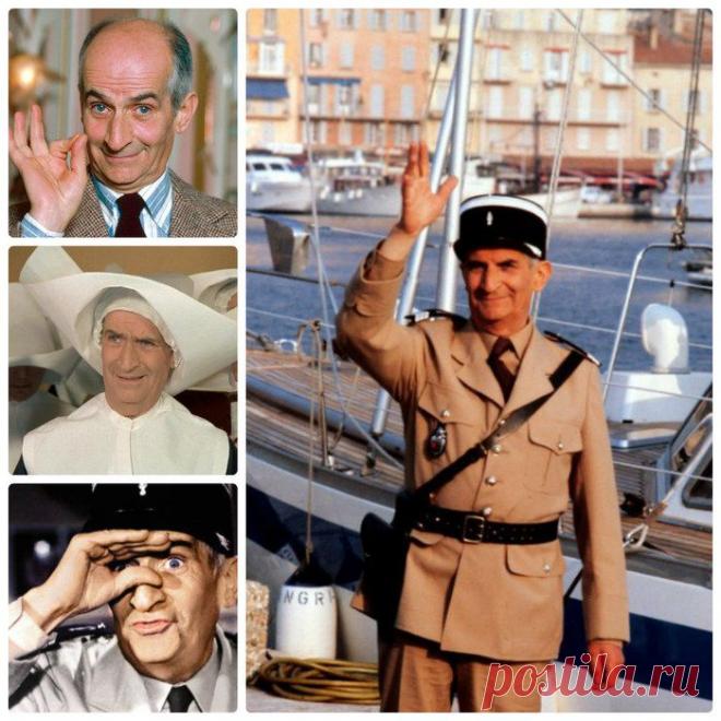 Сегодня великому французскому комику Луи де Фюнесу исполнилось бы 100 лет.