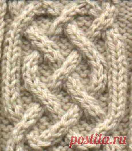 Simple celtic cable &amp;raquo; the girl from auntie patterns