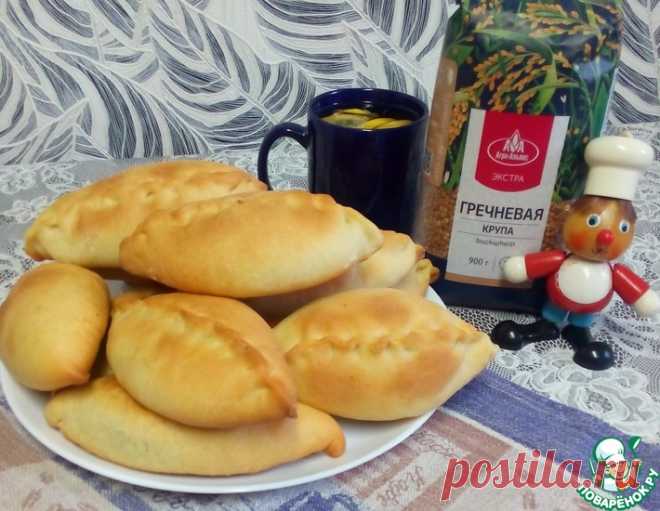 Постные пирожки с гречкой и шампиньонами – кулинарный рецепт