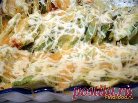 Картофель с кабачками запеченные в сливках рецепт с фото
