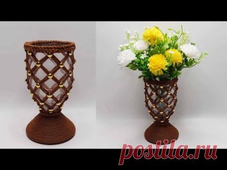 Plastic Bottle Flower Vase Ideas | Best Out of Waste | Ide Kreatif Vas Bunga dari Botol Plastik