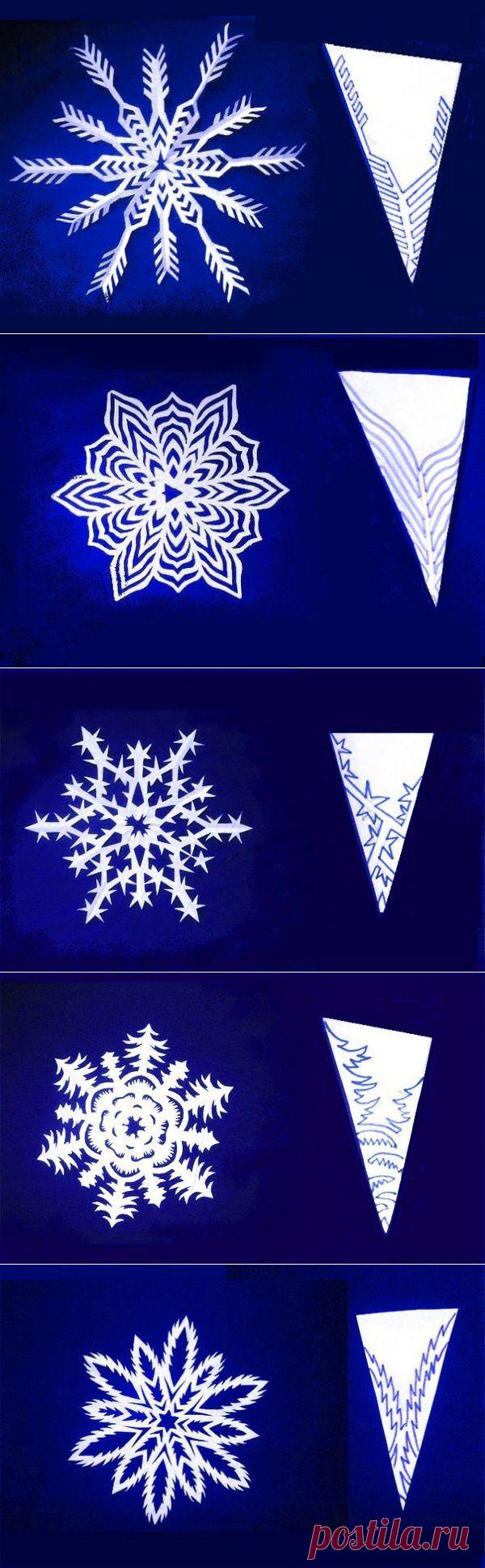 Готовимся к Новому году! Вырезаем салфетки