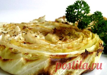 Жареная капуста с чесноком | Красота и здоровье