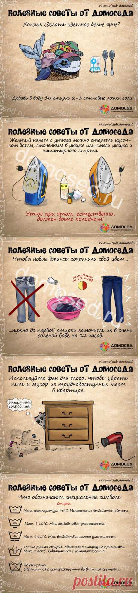 Полезные советы от Домоседа