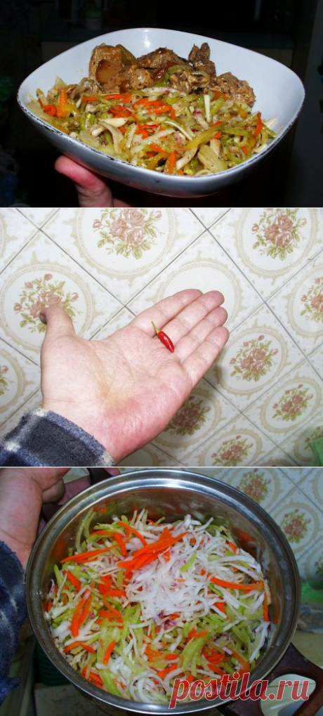 Шалгам - вкуснейший салат из редьки