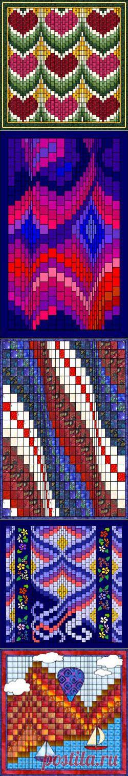 Пэчворк, схемы Барджелло.