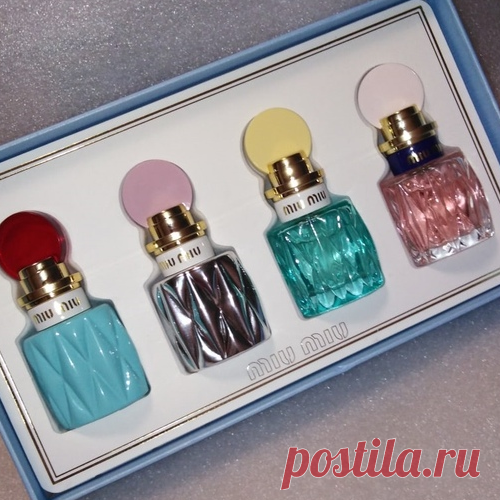 купить мини-набор парфюма Miu Miu 4 x 20ml