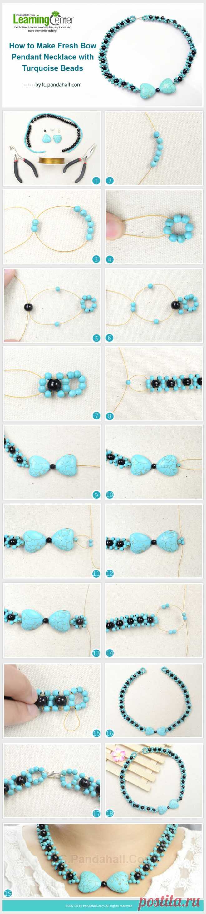 Bead tutorial   |  Найдено на сайте lc.pandahall.com.
