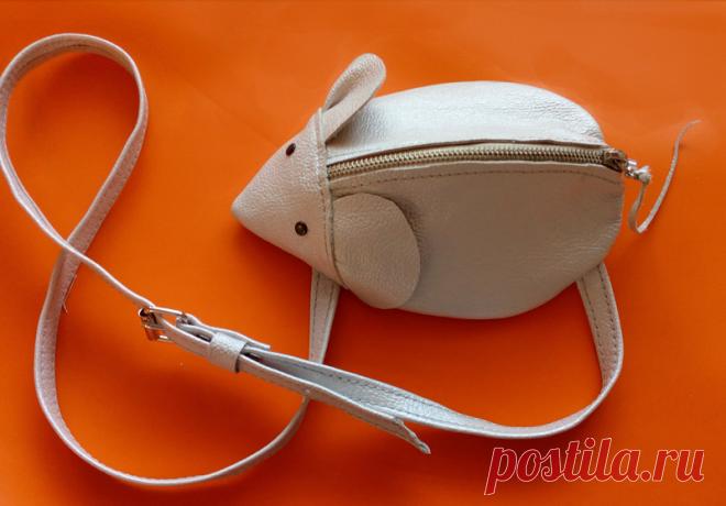 Сумочка-мышка — Рукоделие