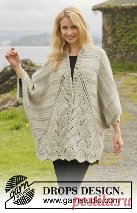 Ripple Tide / DROPS 157-40 - Free knitting patterns by DROPS Design