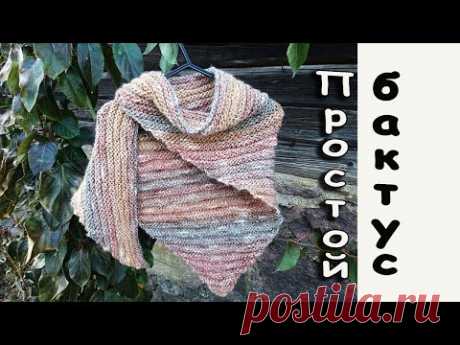 Бактус, который может связать каждый Как вязать бактус Вязание спицами для начинающих