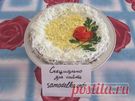 Фирменный печеночный торт пошаговый рецепт с фото