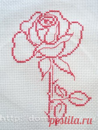 Вышивка крестиком для начинающих » Вязание крючком и спицами, модели и схемы с описанием, вышивка крестиком, рукоделие для дома своими руками