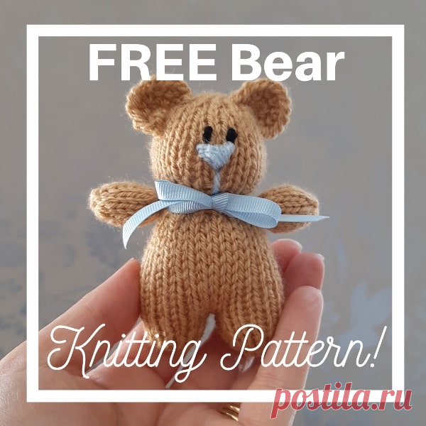 FREE Tiny Bear Knitting Pattern 




This little knitted bear is quick and easy.   



Made with oddments of brown double knitting yarn, a length of blue and black.  A short piece of ribbon and a small amount of toy stuffing.   3mm ...