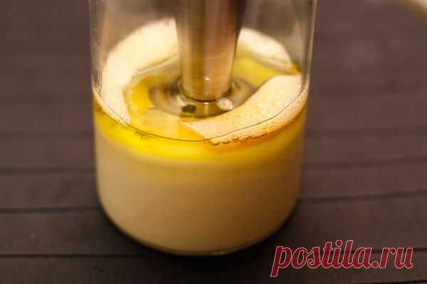 Быстрый домашний майонез