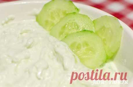 Греческий соус Tzatziki (Цацики, Дзадзики ) | Жарю-Варю