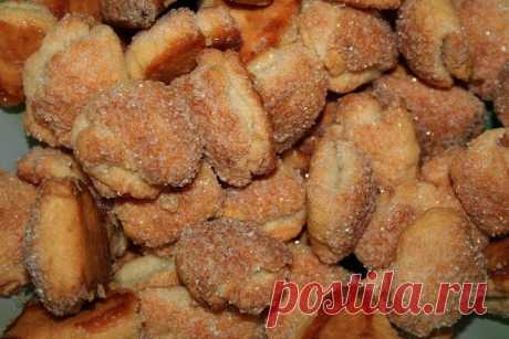 Быстрые и вкусные творожные печенья