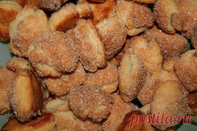 Быстрые и вкусные творожные печенья