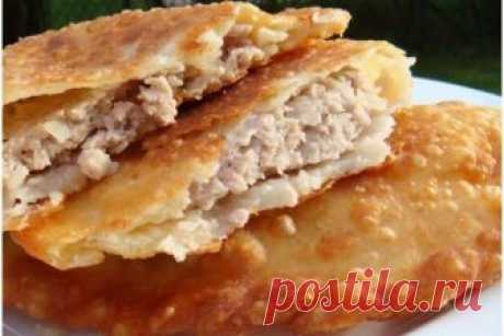 Рецепт самых вкусных чебуреков