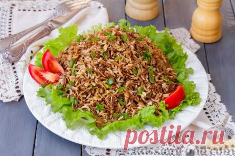 Рецепт: Рис с жареной вермишелью на RussianFood.com