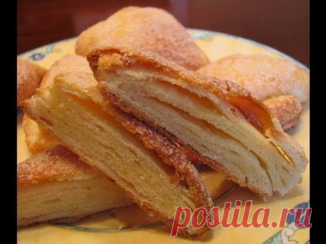 ▶ Творожное печенье &quot;Гусиные лапки&quot; - YouTube