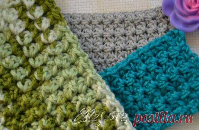 Плотный узор | Crochet by Ellej | Crochet by Ellej | Вязание крючком от Елены Кожухарь