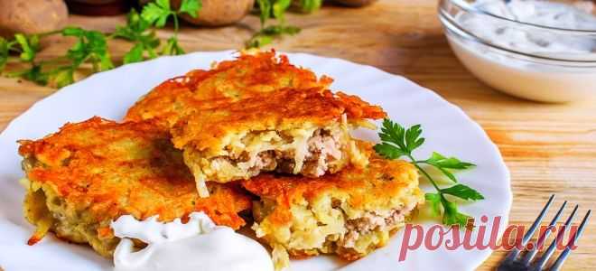 Картофельные драники на сковороде - отменное блюдо для всей семьи!