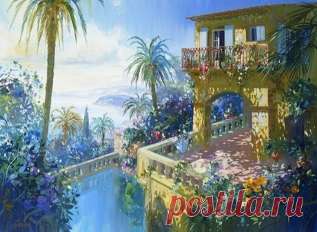 Солнечные пейзажи Лоран Парселье (Laurent Parcelier)
