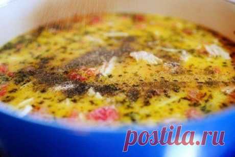 Суп куриный итальянский