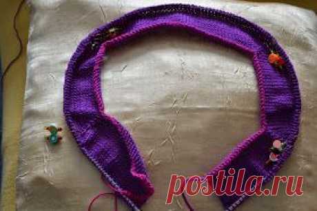 Am vergangenen Mittwoch war ich mit Andrea zum Workshop "Raglan von oben".   Ich habe schon mehrfach RVO gestrickt, bin auch aktuell dran, ...