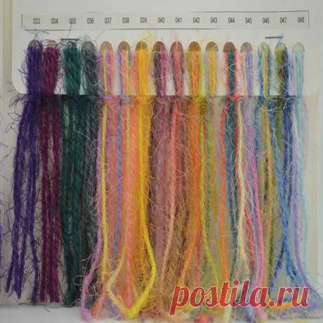 新品孔雀翎凤尾绒 段染毛线 凤羽绒羽花宝宝长绒 炫彩裘皮马海粗-淘宝网全球站