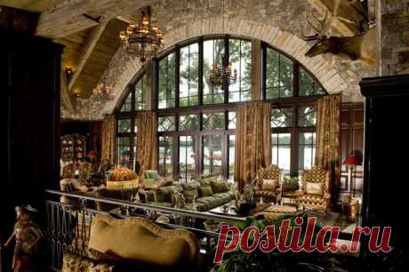 Great Room - traditional - family room - minneapolis - by Gabberts Design Studio