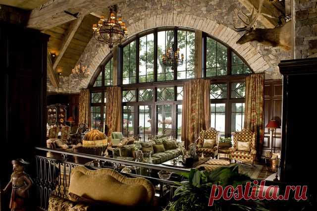 Great Room - traditional - family room - minneapolis - by Gabberts Design Studio