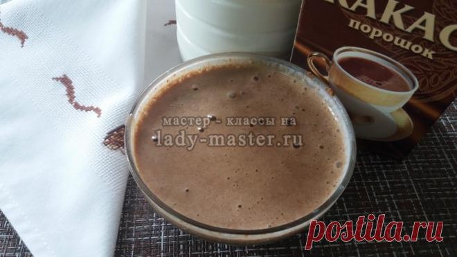 Маска для роста и густоты волос с какао, желтком и кефиром