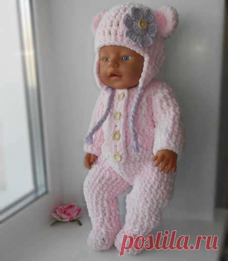 Плюшевый комплект для кукол Мастер класс - Lesi_Dolls Мастер классы по вязанию | Boosty