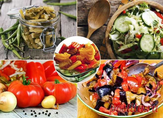 Салаты на зиму: ТОП-5 изумительно вкусных овощных заготовок с фото - tochka.net