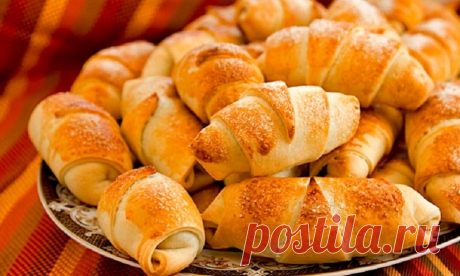 Творожные рогалики