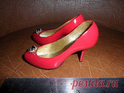 ТУФЕЛЬКИ ИЗ ПАПЬЕ-МАШЕ..