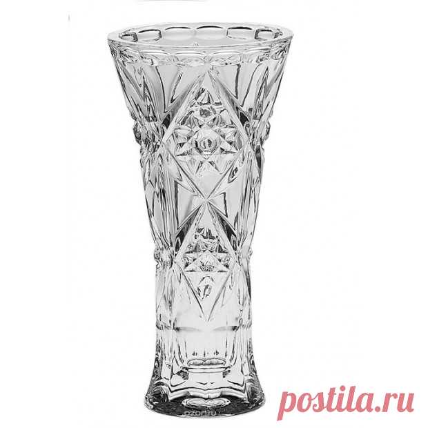 Хрустальная Ваза "Radiance" (Сияние) 20 см, Crystal Bohemia купить в Москве +7(495)1055156