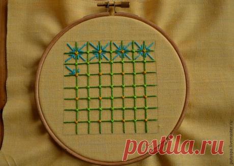 "Декоративная сетка", или "Крестик для ленивых"