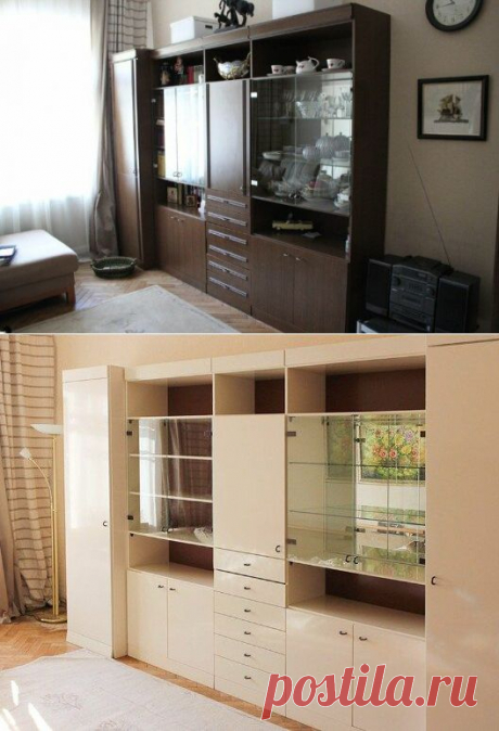 Как преобразить советскую &quot;стенку&quot;