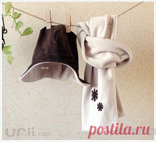 Как сшить детскую шапочку из флиса для детей, выкройка / Шитье, вязание для детей на спицах и крючком с описанием / КлуКлу. Рукоделие - бисероплетение, квиллинг, вышивка крестом, вязание