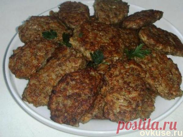 Печеночные котлеты - Простые рецепты Овкусе.ру