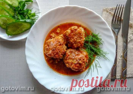 Тефтели из минтая в томатном соусе. Рецепт с фото - Домашние рецепты приготовления вкусных блюд