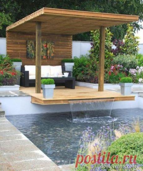 20 беседок в стиле GAZEBO POOL | domcvetnik.com