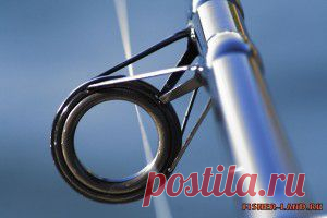 Удилища с пропускными кольцами