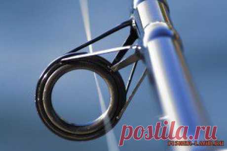 Удилища с пропускными кольцами